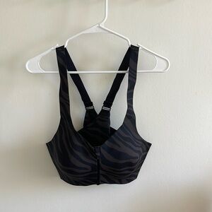 NEVER WORN: Catalyst Front Zip Sports Bra